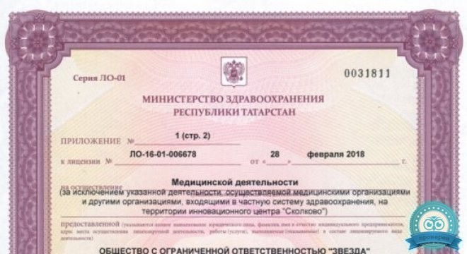 Медицинский центр ЗВЕЗДА на ул. Фрунзе