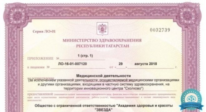 Медицинский центр ЗВЕЗДА на ул. Чистопольская